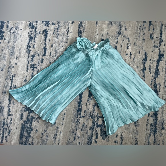 Janie and Jack Pleated Wide-Leg Pant - Picture 1 of 4